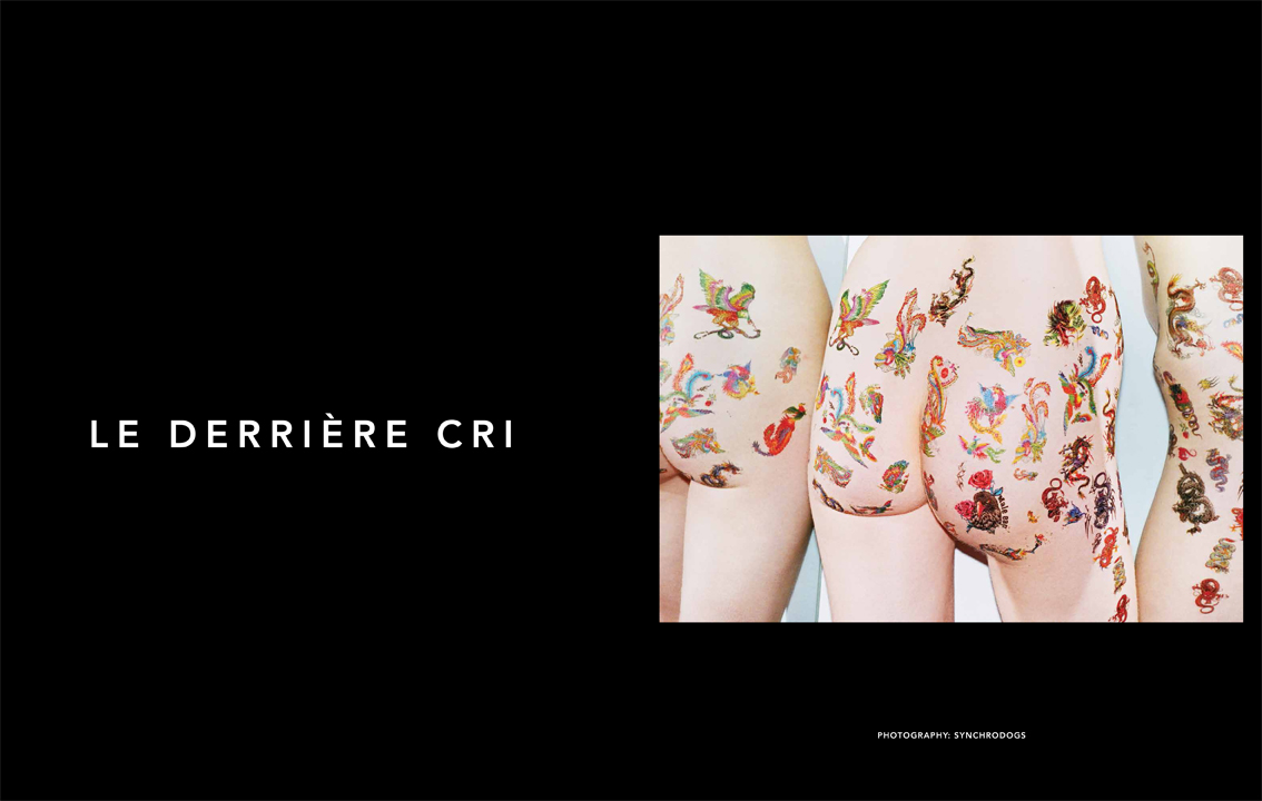 LE DERRIÈRE CRI ou comment agencer mode &#038; humour [cristaux du web 011]