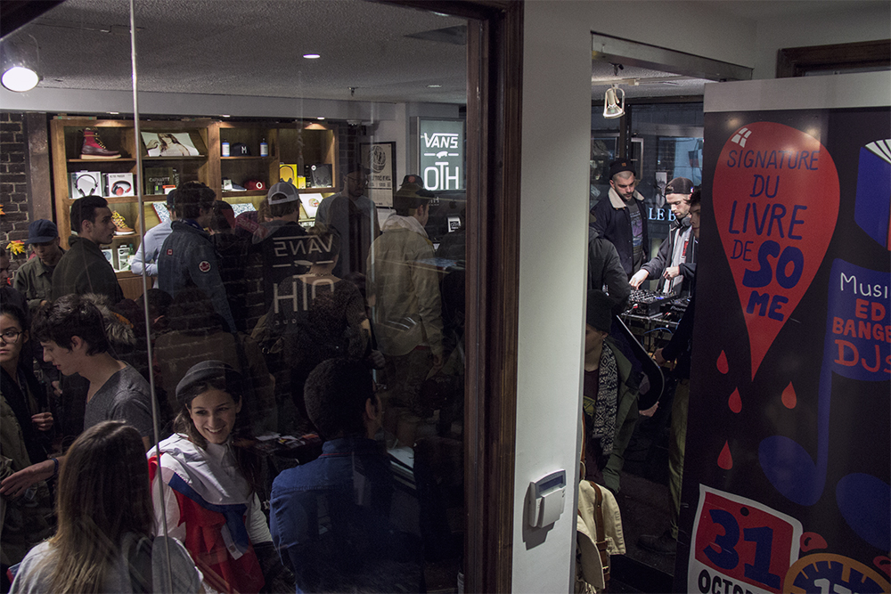 Quelques photos de la séance de signature Ed Banger x Off The Hook