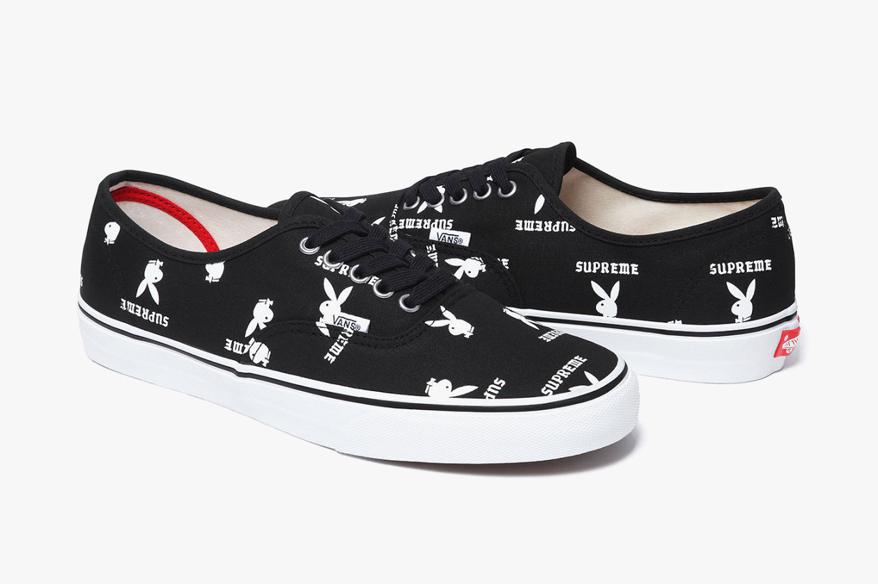 Supreme X Playboy X Vans... quand les grands esprits se rencontrent!