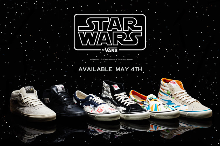 Vans x Stars Wars, les shoes qui vont te propulser dans la galaxie (ou faire un malheur à ta prochaine convention de Star Wars)