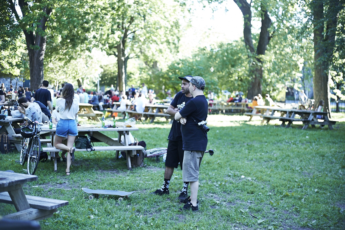 Un lancement réussi pour C'est Beau / Handwork au Parc Lafontaine [photos]