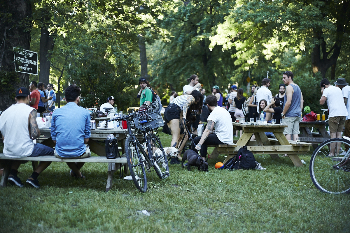 Un lancement réussi pour C'est Beau / Handwork au Parc Lafontaine [photos]