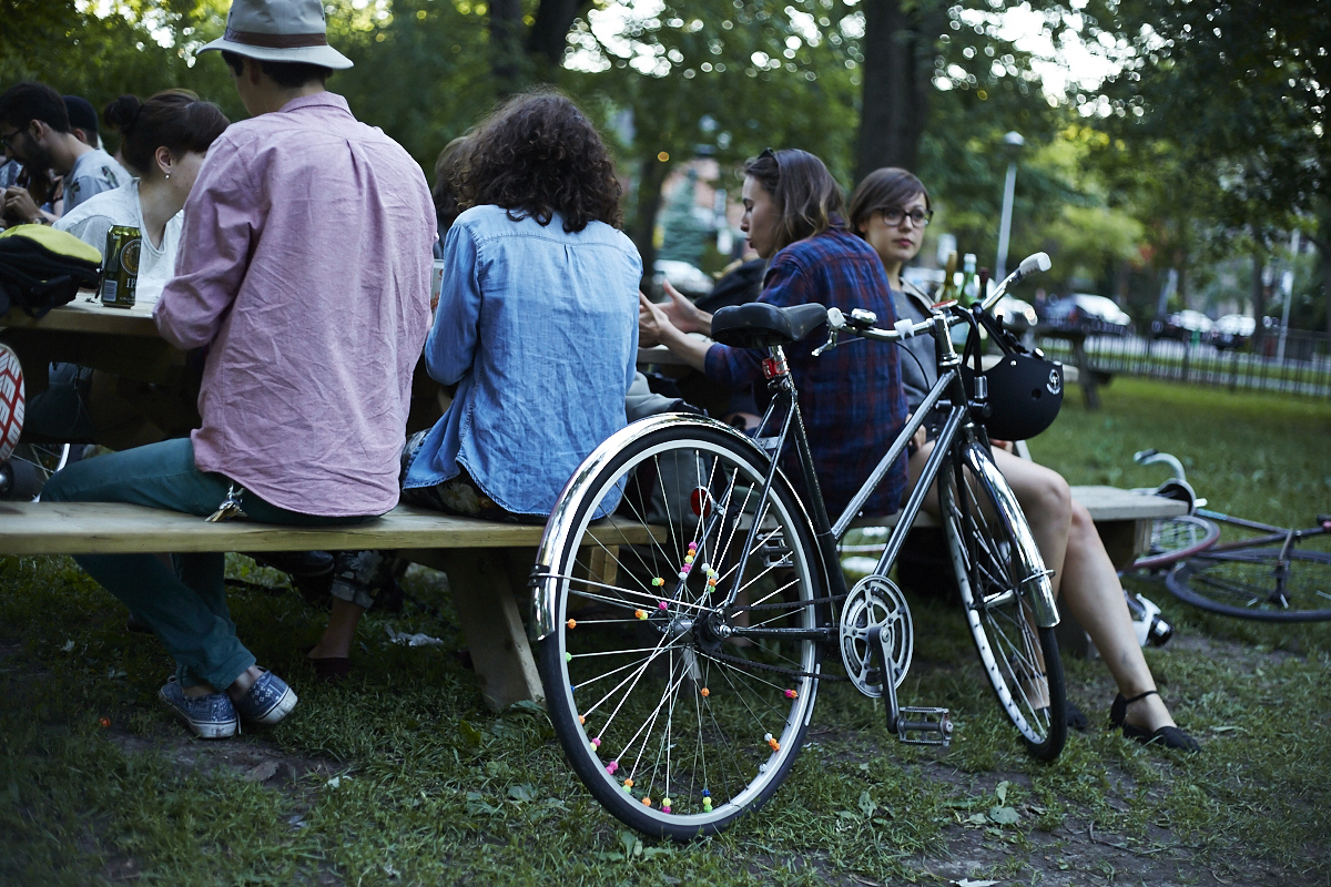 Un lancement réussi pour C'est Beau / Handwork au Parc Lafontaine [photos]