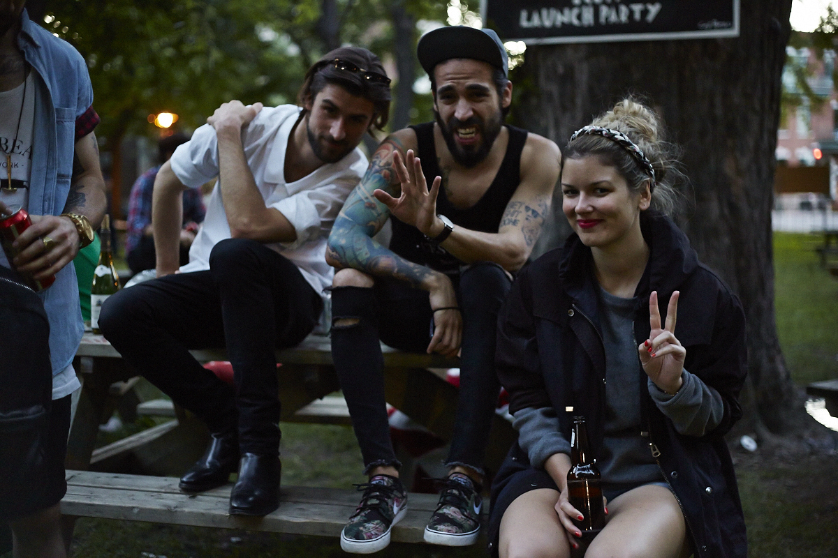 Un lancement réussi pour C'est Beau / Handwork au Parc Lafontaine [photos]