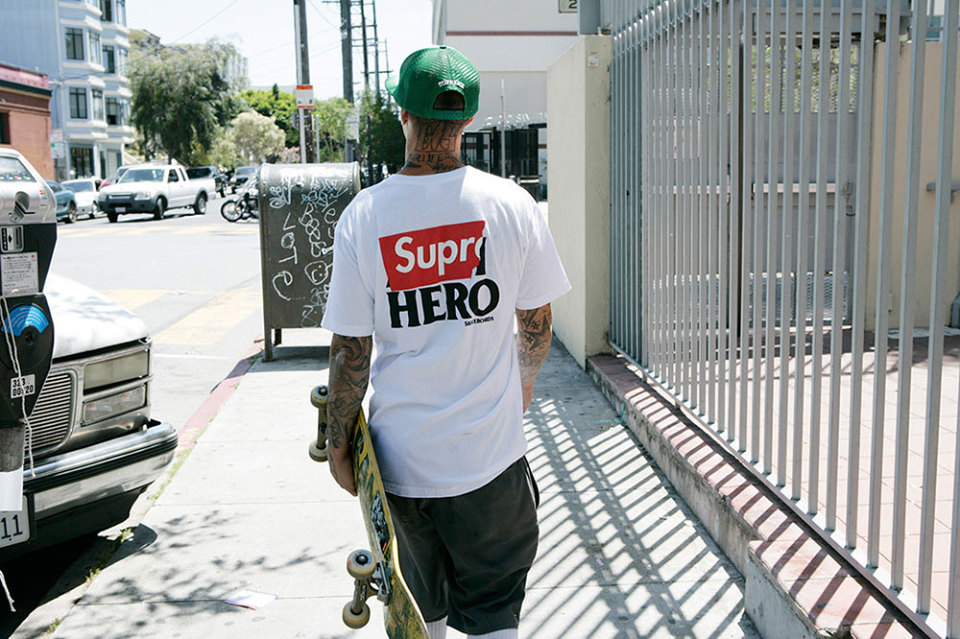Supreme x Anti-Hero: une collection estivale assez badass