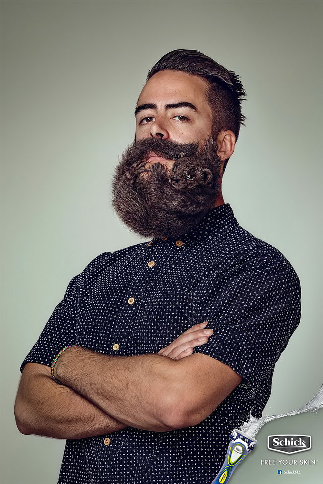 Écureuil ou pas, j'aime ma barbe #FreeYourSkin