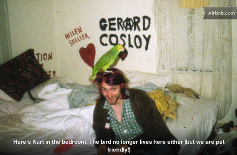 Direction Los Angeles : la maison de Kurt Cobain à louer sur AirBnb