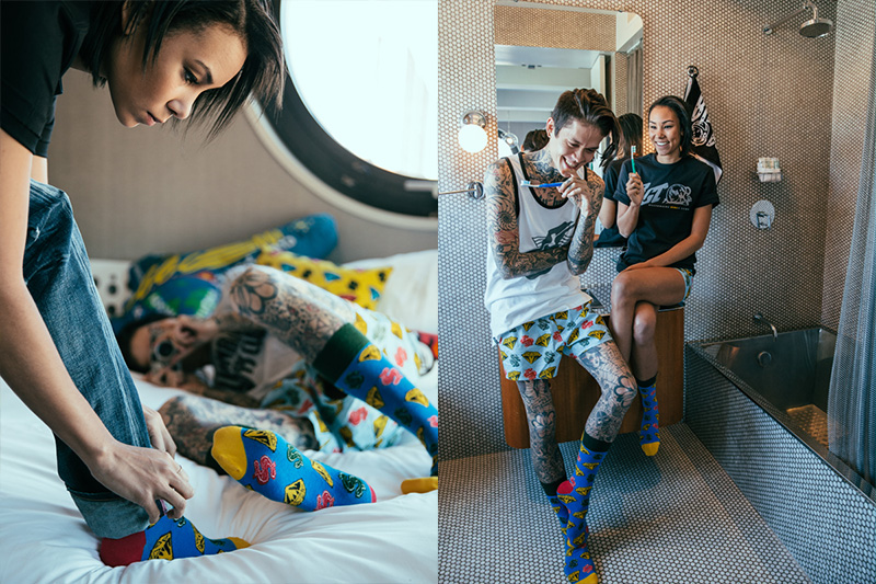 Billionaire Boys Club X Happy Socks : une collaboration colorée qui propose une solution à la morosité des dessous masculins