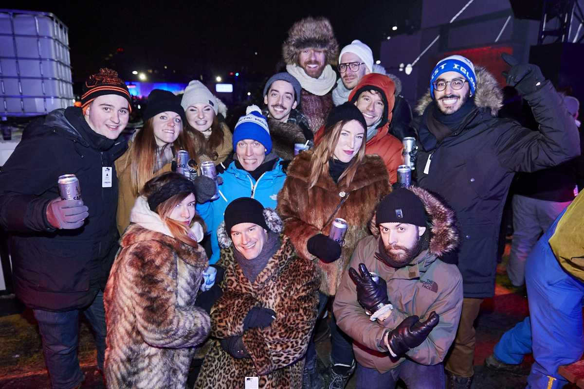 Fourrure et barbe à l&rsquo;honneur au party TON BARBIER à IGLOOFEST dans l&rsquo;IGLOOVIP NIGHTLIFE.CA