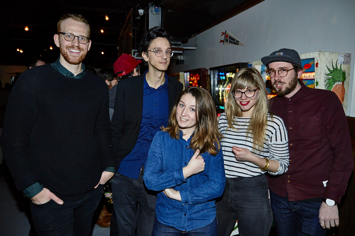 Les sorteux derrière Moodmap ont tenu un ludique 5 à 8 au North Star Bar!