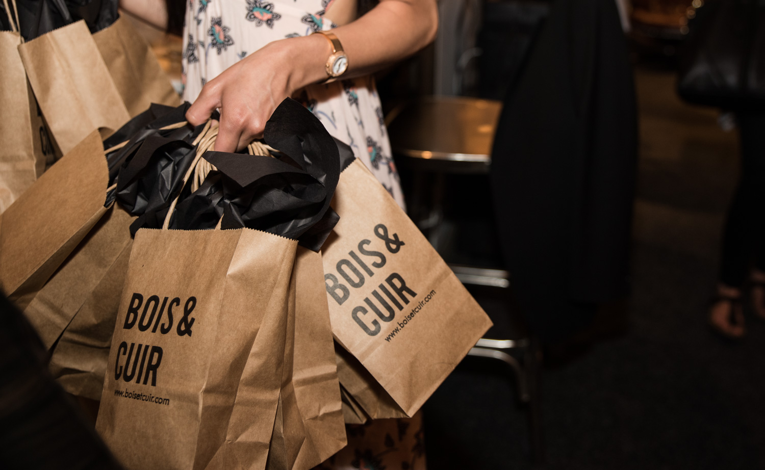 Ouverture de la chic et lumineuse boutique Bois & Cuir à Westmount