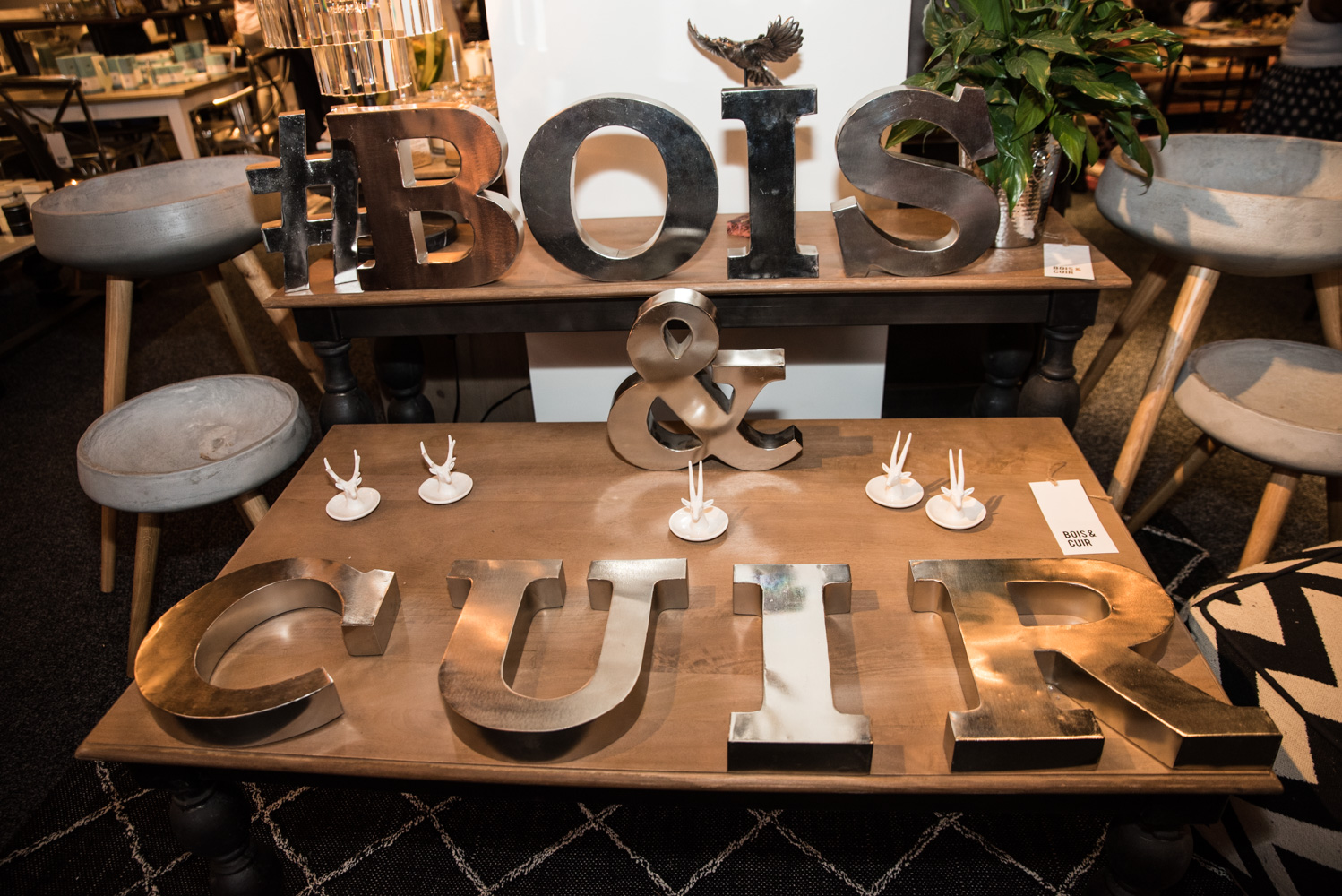 Ouverture de la chic et lumineuse boutique Bois & Cuir à Westmount