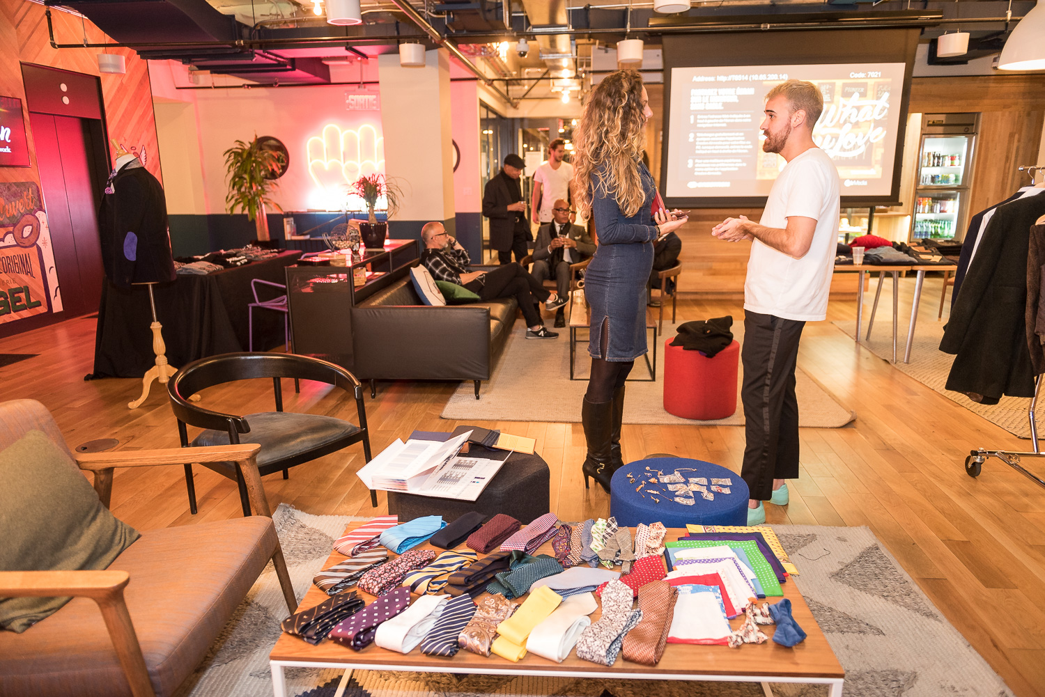 Finezza a tenu une géniale vente d'atelier pour homme à We Work