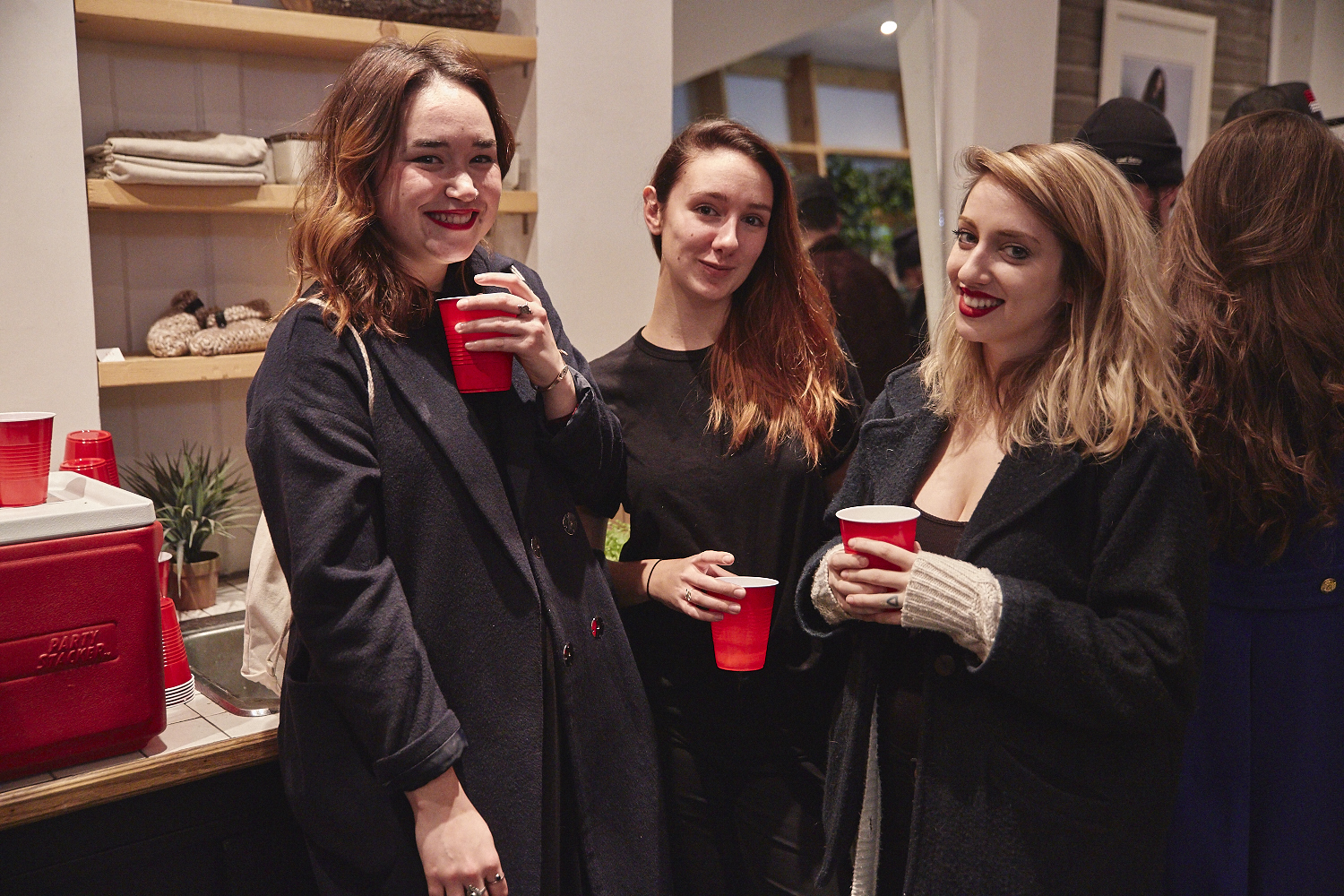 C'est Beau fête leur collection automne-hiver avec bière et barbier