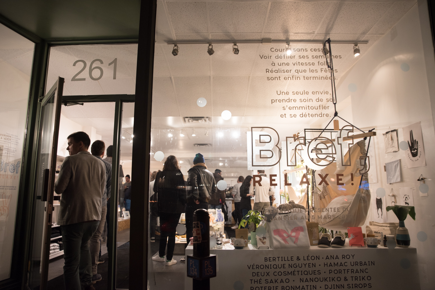 Soirée parfaite au 3e vernissage coloré de Bref mtl!