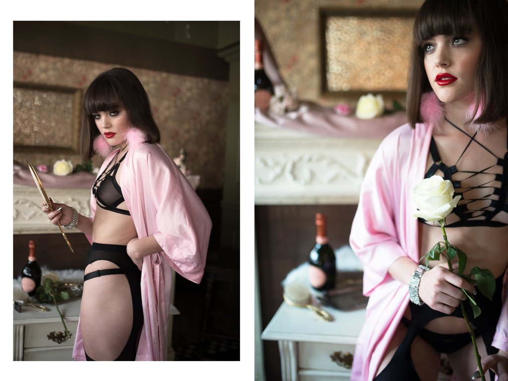 Alice Kass présente un 'Lingerie Fashion Show' au Mayfair