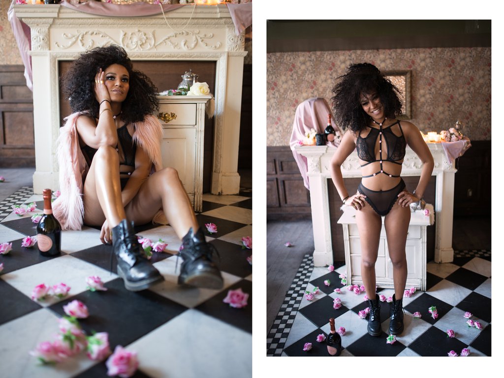 Alice Kass présente un 'Lingerie Fashion Show' au Mayfair