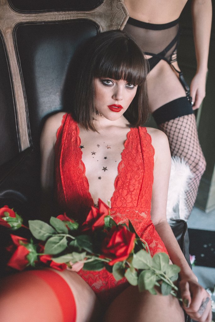 Alice Kass présente un 'Lingerie Fashion Show' au Mayfair