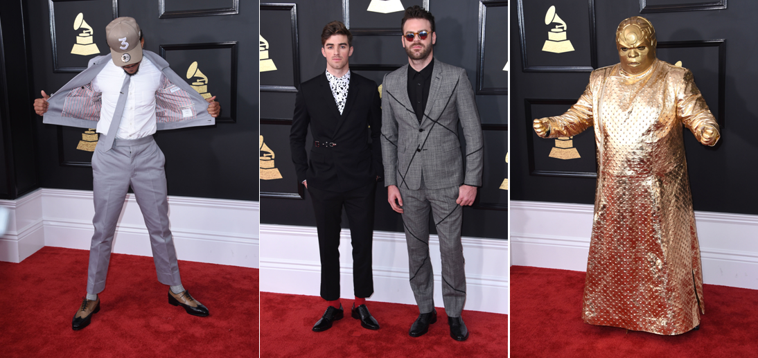 Tapis rouge Grammys 2017: le meilleur, le pire et le &lsquo;WTF&rsquo; des looks d&rsquo;hommes