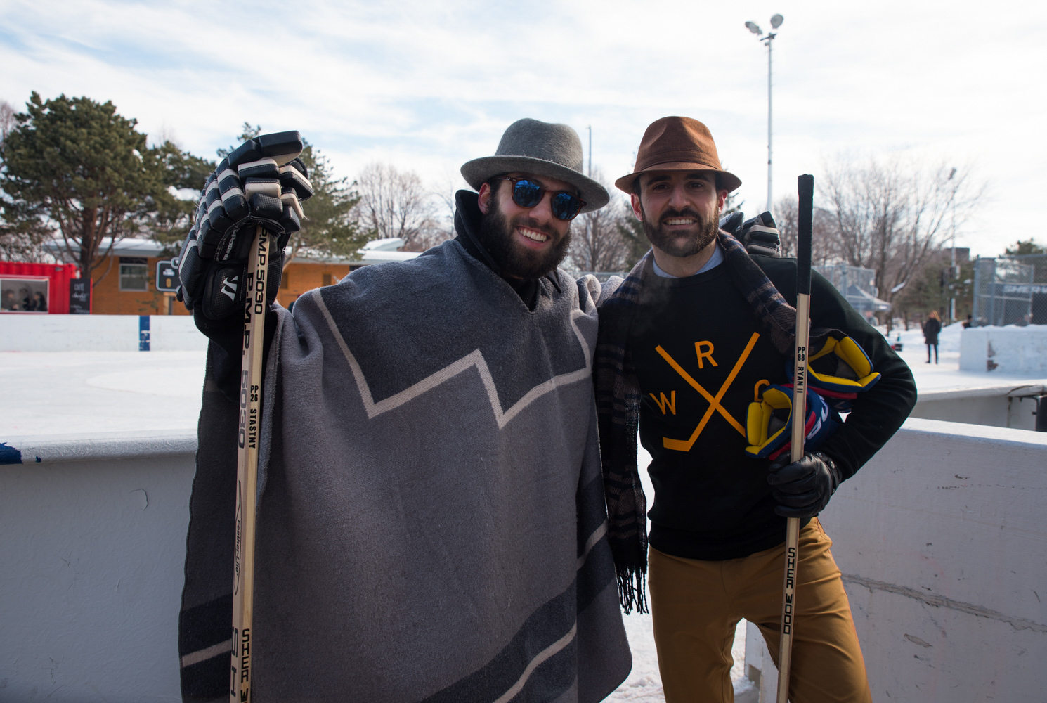 Gros match de hockey vintage et chic à Montréal par WRG [Galerie photo]