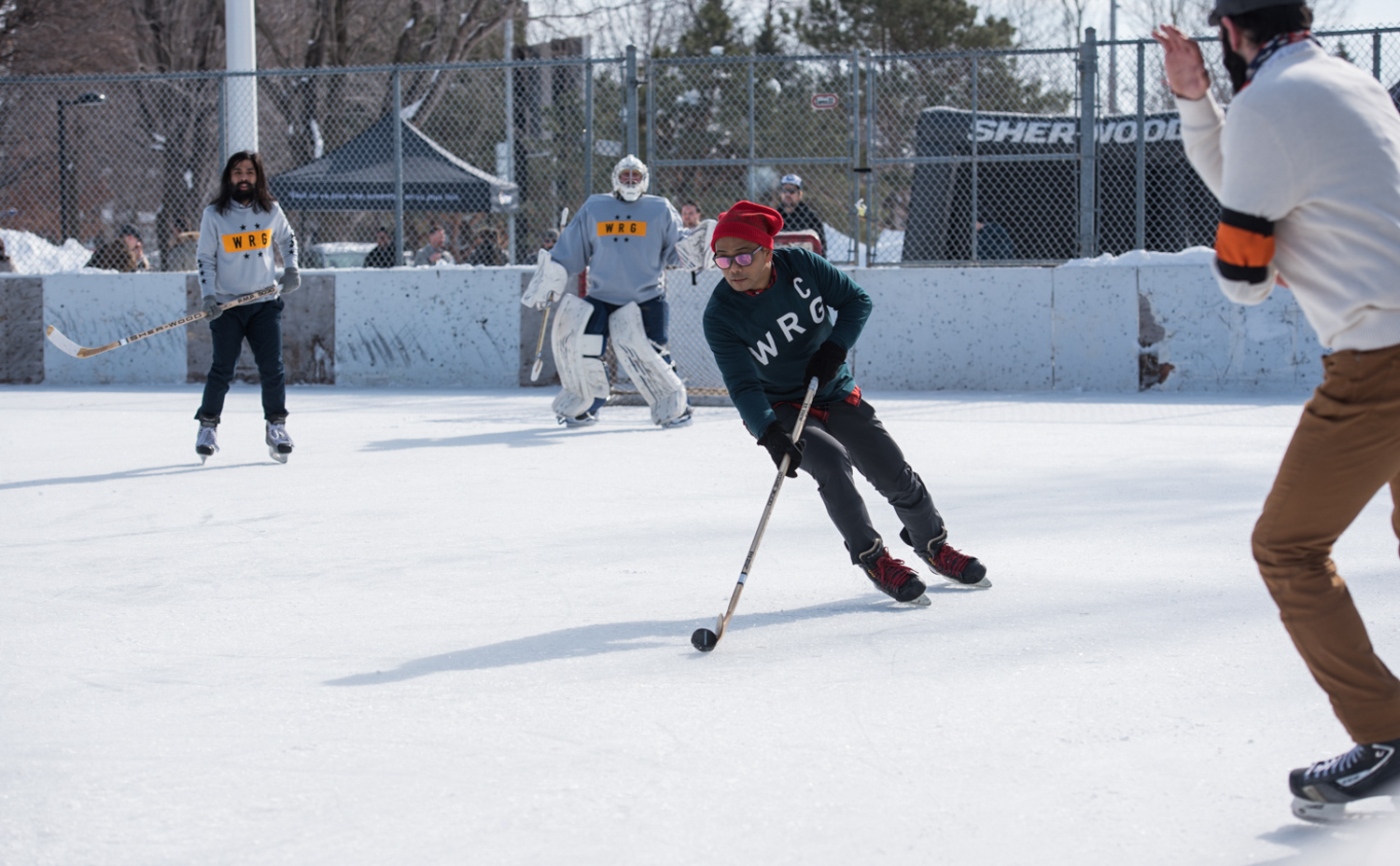 Gros match de hockey vintage et chic à Montréal par WRG [Galerie photo]
