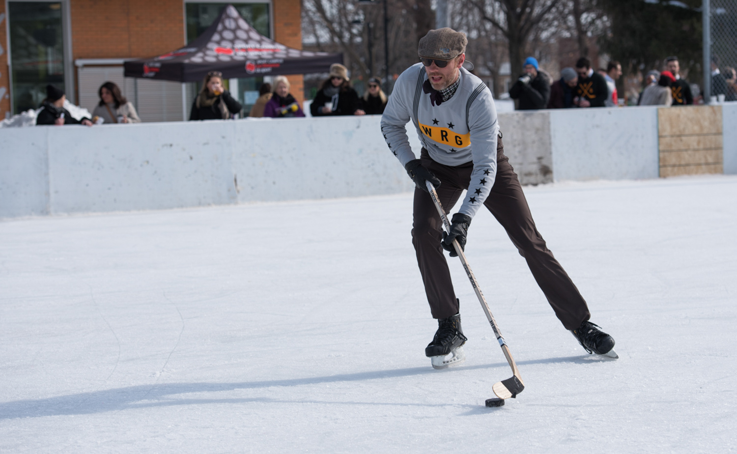 Gros match de hockey vintage et chic à Montréal par WRG [Galerie photo]