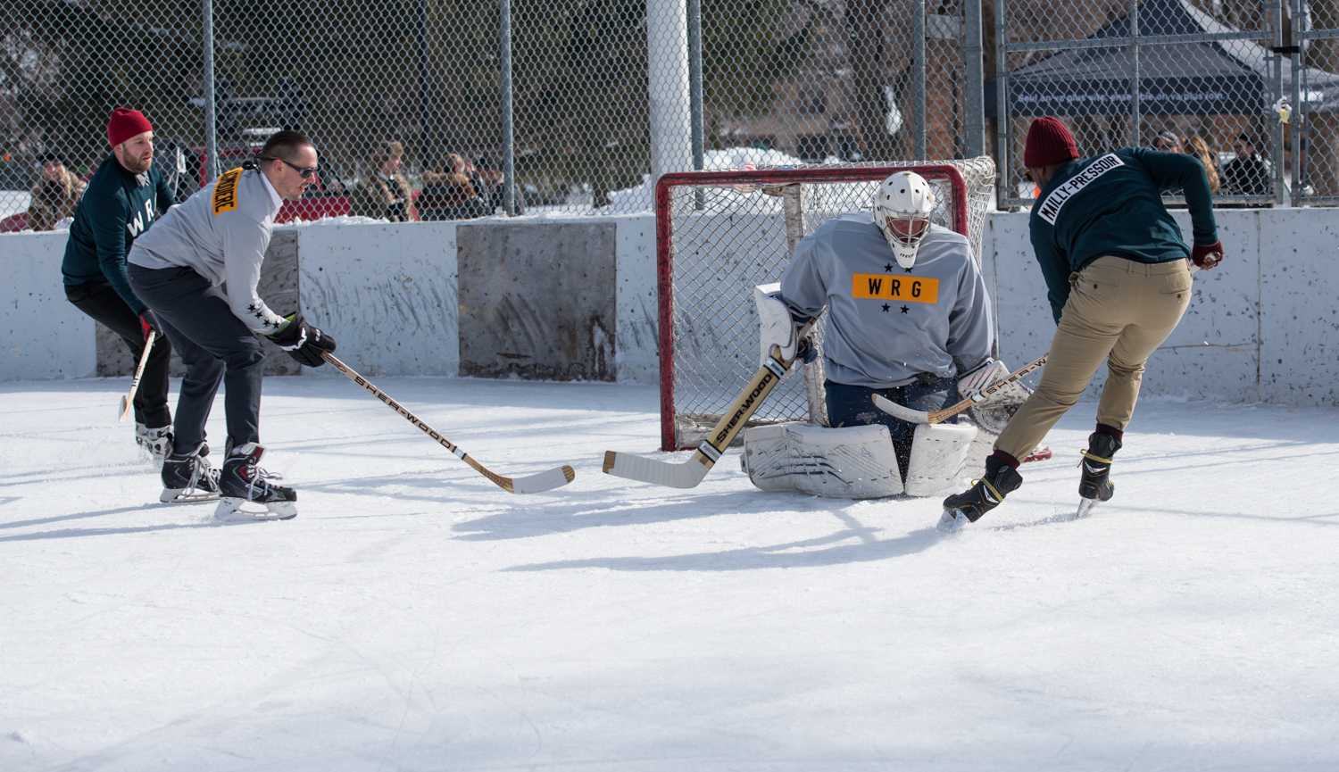 Gros match de hockey vintage et chic à Montréal par WRG [Galerie photo]