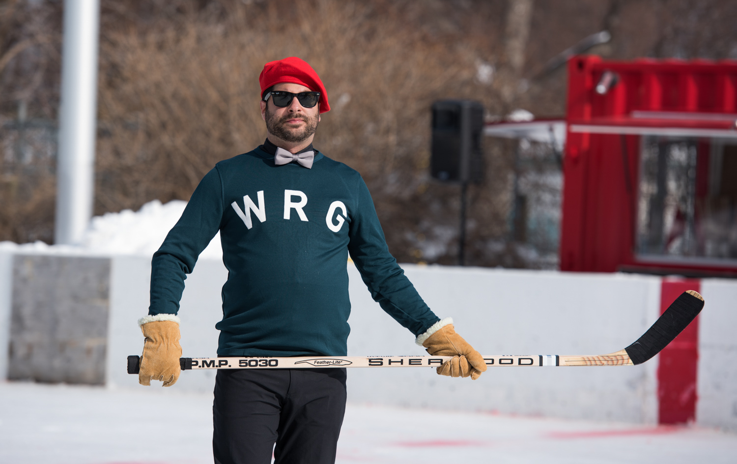 Gros match de hockey vintage et chic à Montréal par WRG [Galerie photo]