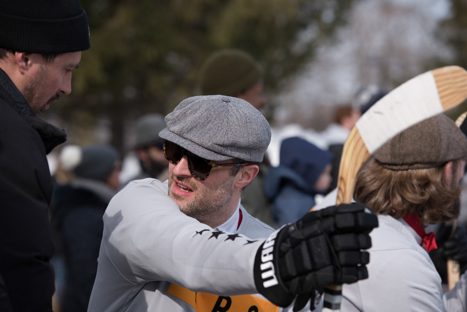 Gros match de hockey vintage et chic à Montréal par WRG [Galerie photo]