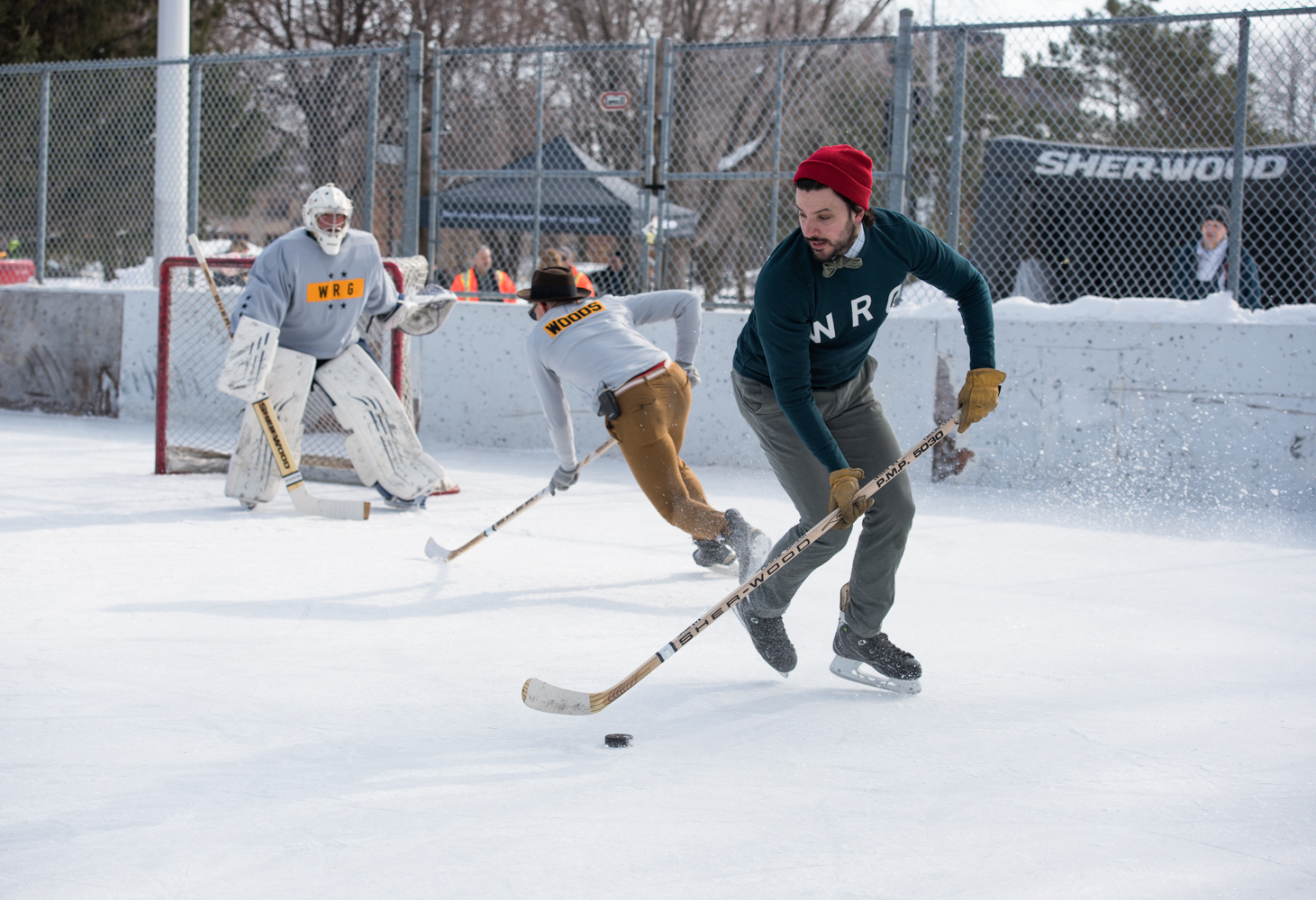 Gros match de hockey vintage et chic à Montréal par WRG [Galerie photo]