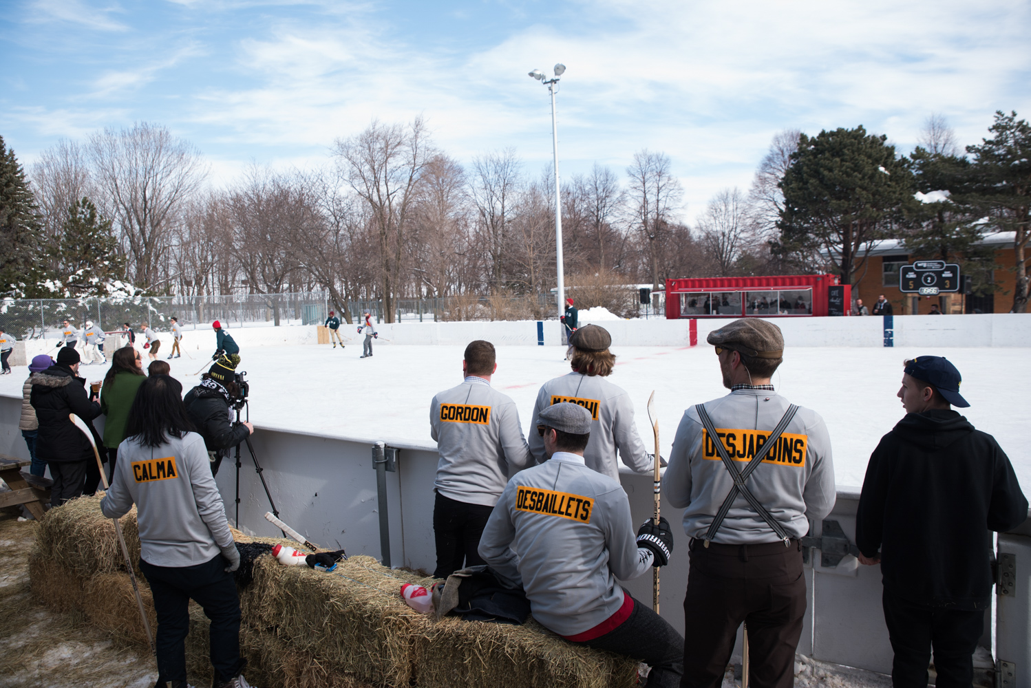Gros match de hockey vintage et chic à Montréal par WRG [Galerie photo]