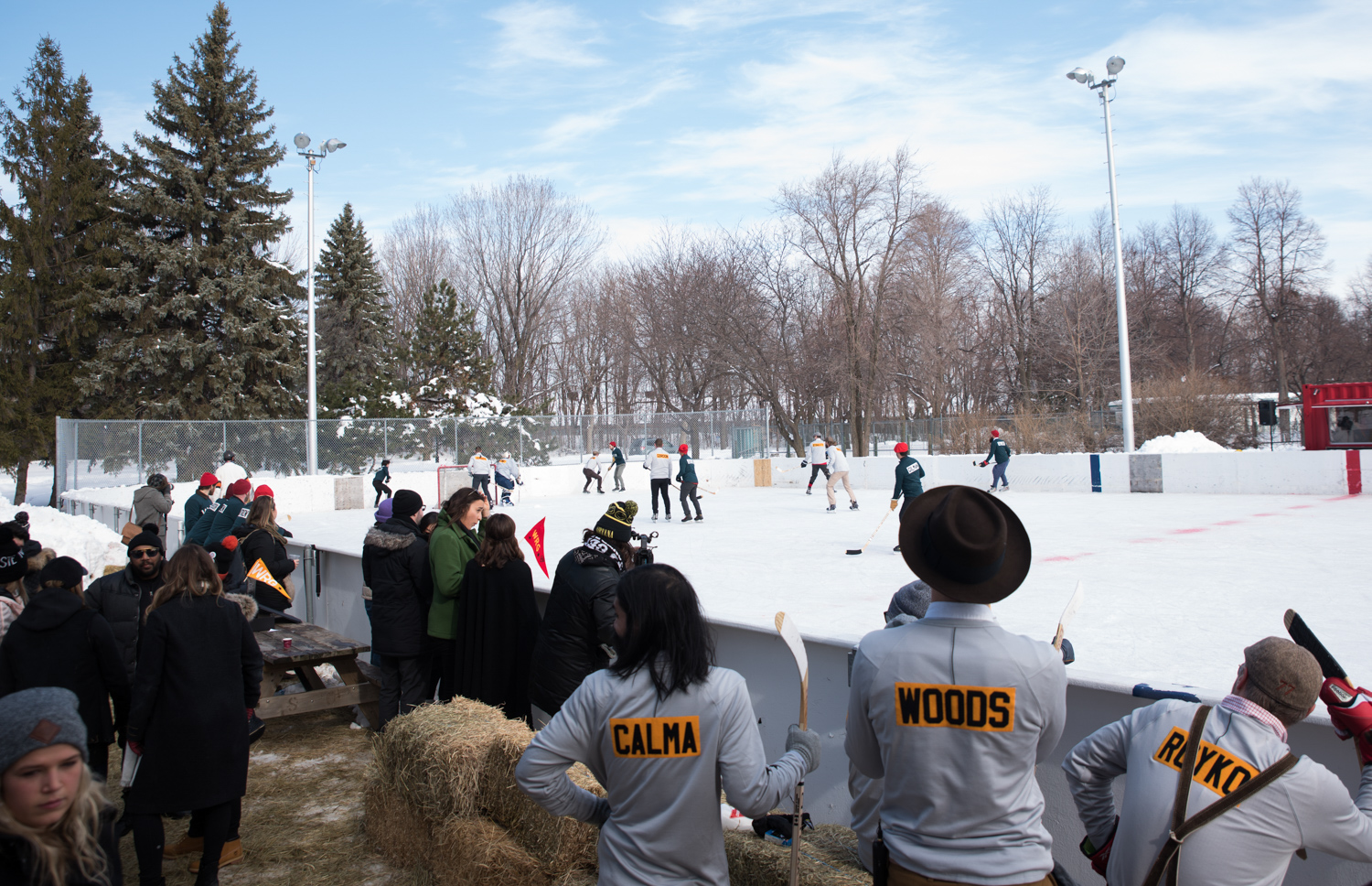 Gros match de hockey vintage et chic à Montréal par WRG [Galerie photo]