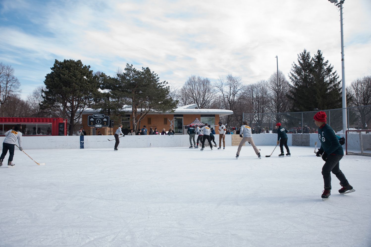 Gros match de hockey vintage et chic à Montréal par WRG [Galerie photo]