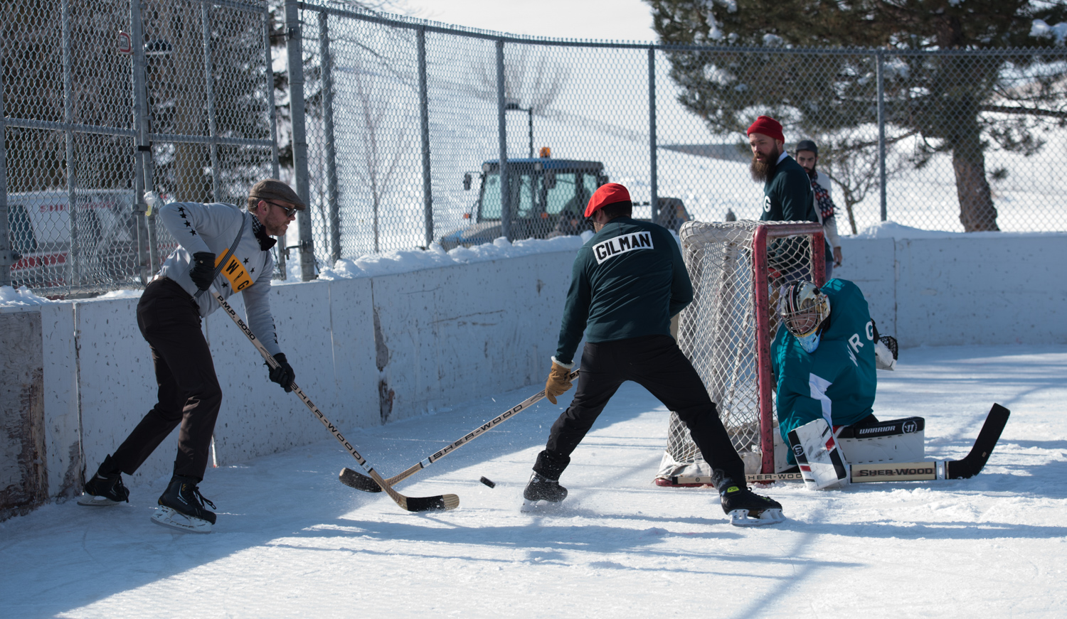 Gros match de hockey vintage et chic à Montréal par WRG [Galerie photo]