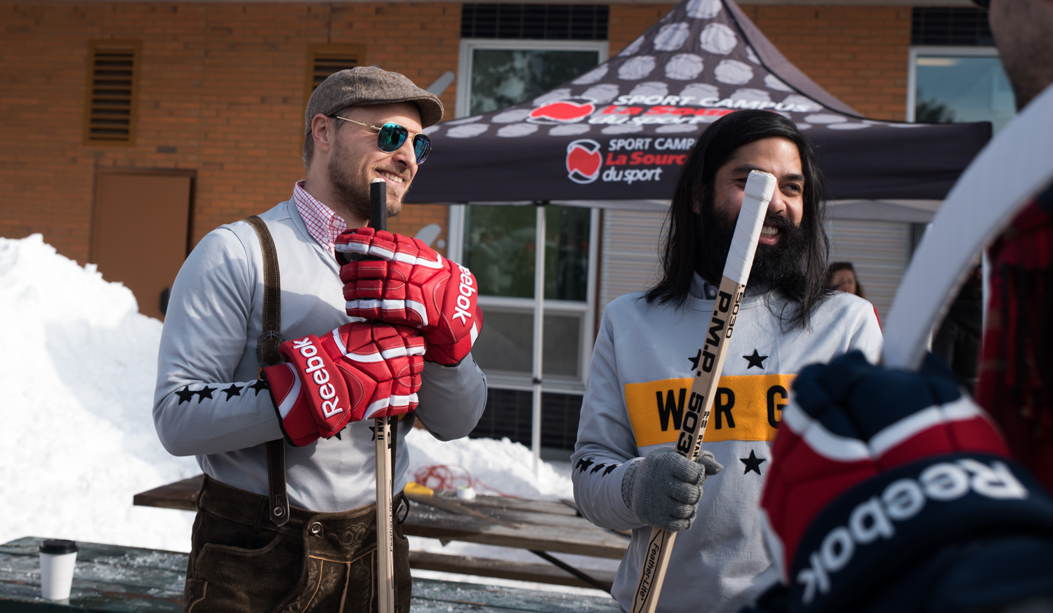 Gros match de hockey vintage et chic à Montréal par WRG [Galerie photo]