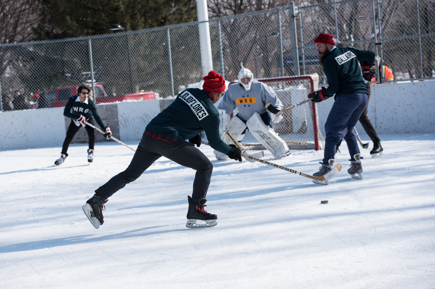 Gros match de hockey vintage et chic à Montréal par WRG [Galerie photo]