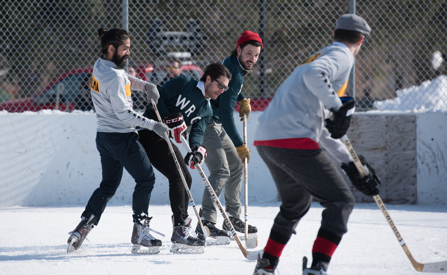 Gros match de hockey vintage et chic à Montréal par WRG [Galerie photo]