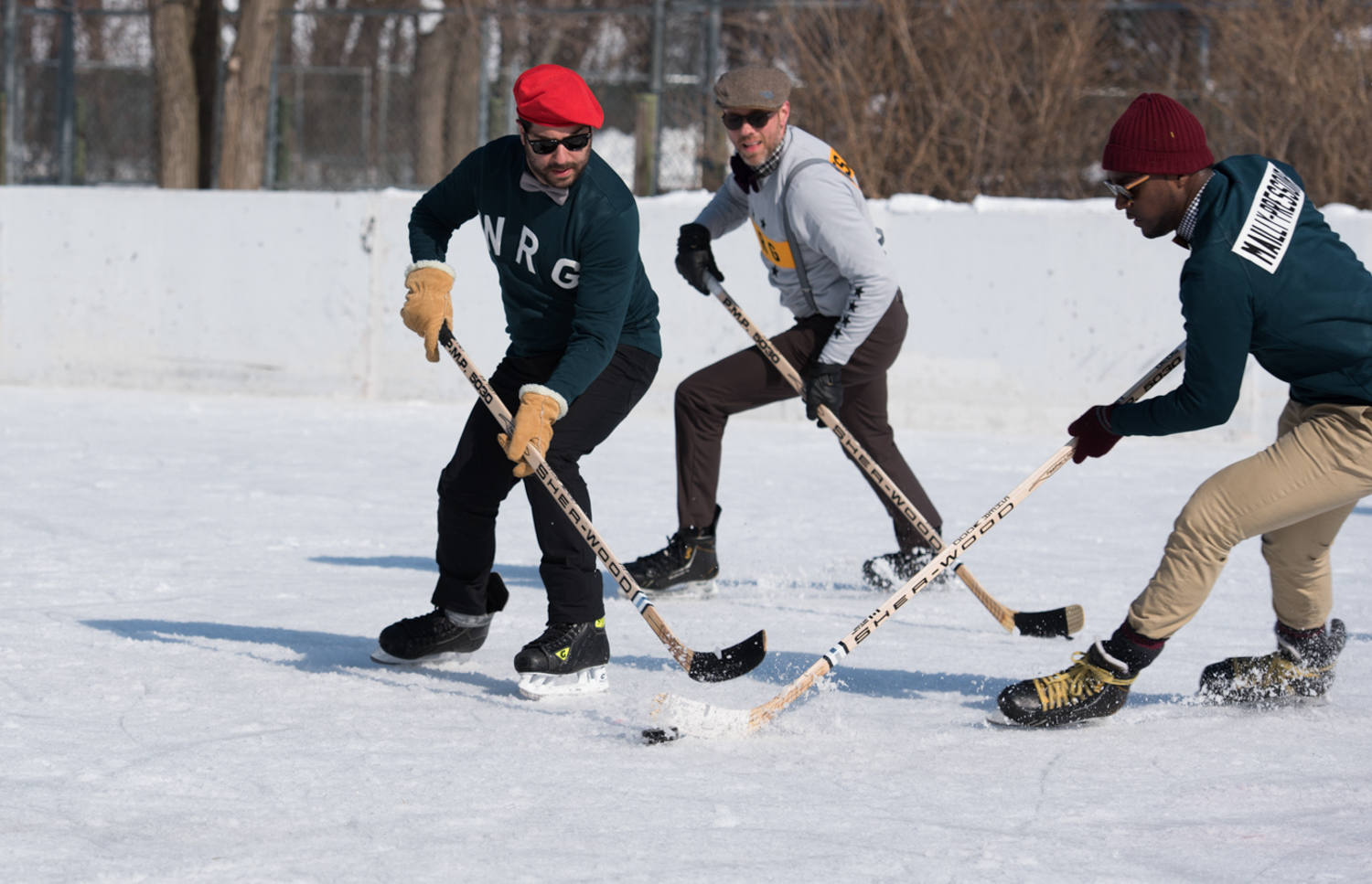 Gros match de hockey vintage et chic à Montréal par WRG [Galerie photo]