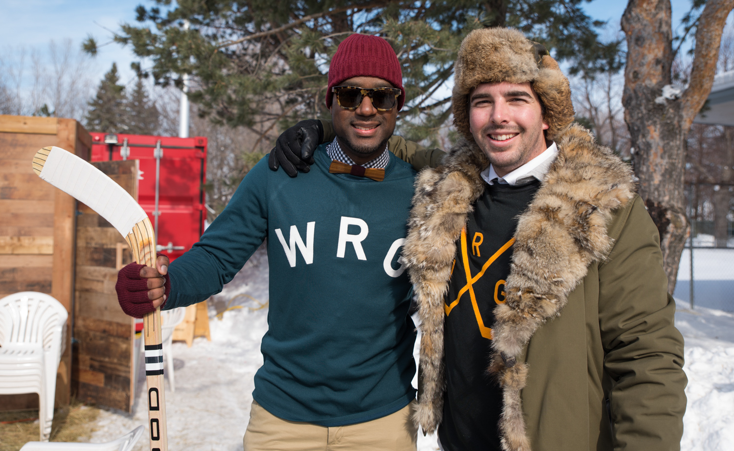 Gros match de hockey vintage et chic à Montréal par WRG [Galerie photo]