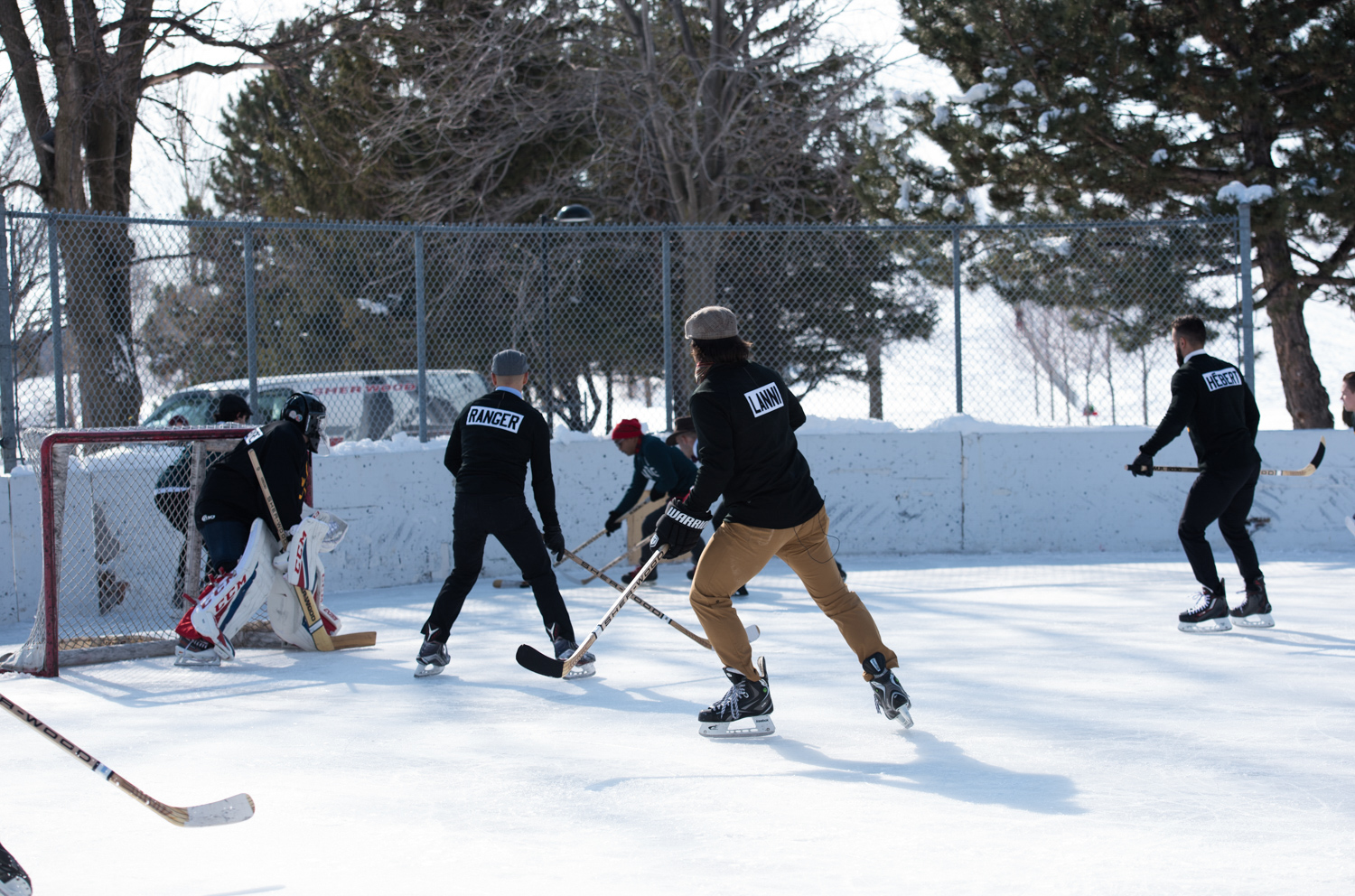 Gros match de hockey vintage et chic à Montréal par WRG [Galerie photo]