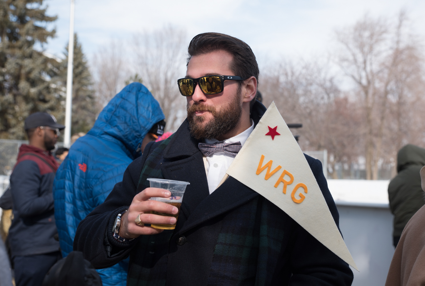 Gros match de hockey vintage et chic à Montréal par WRG [Galerie photo]