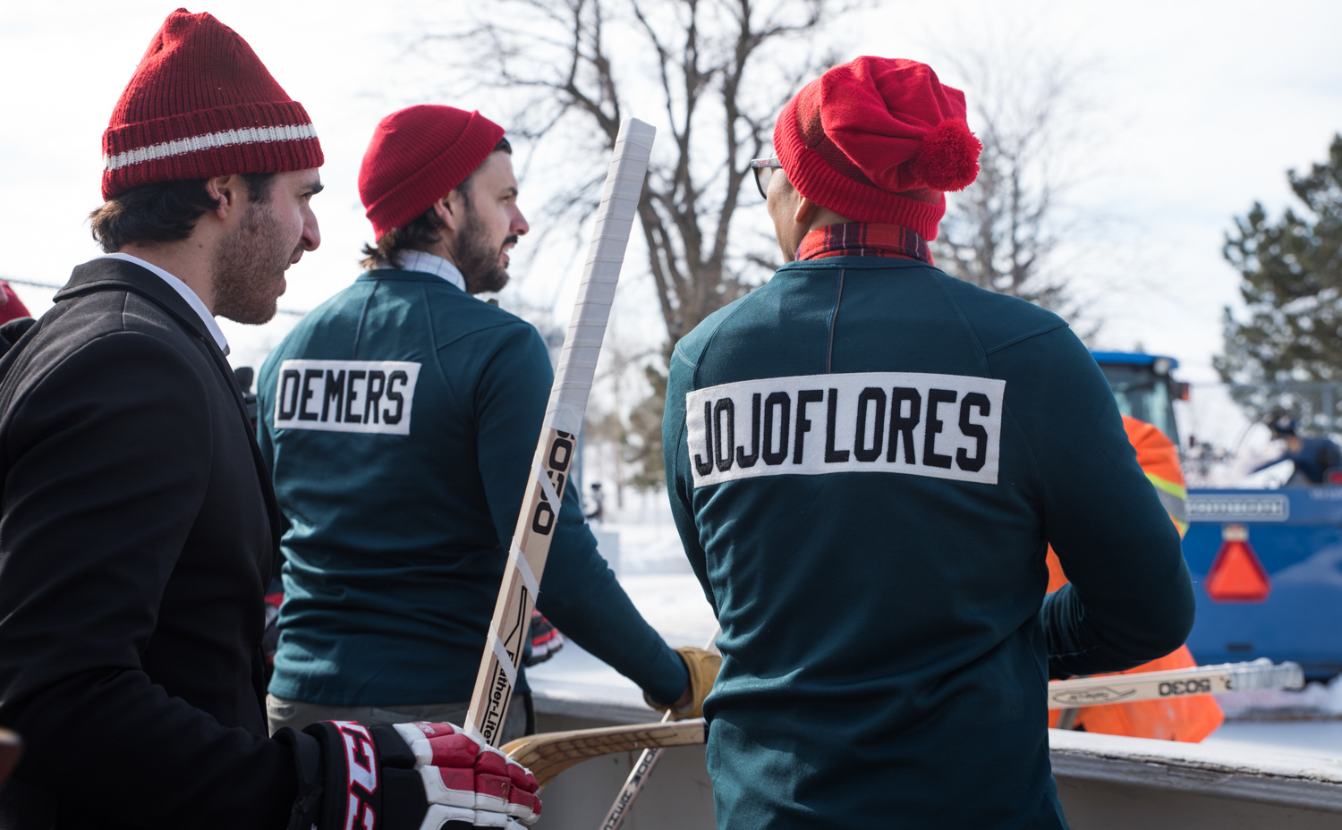 Gros match de hockey vintage et chic à Montréal par WRG [Galerie photo]