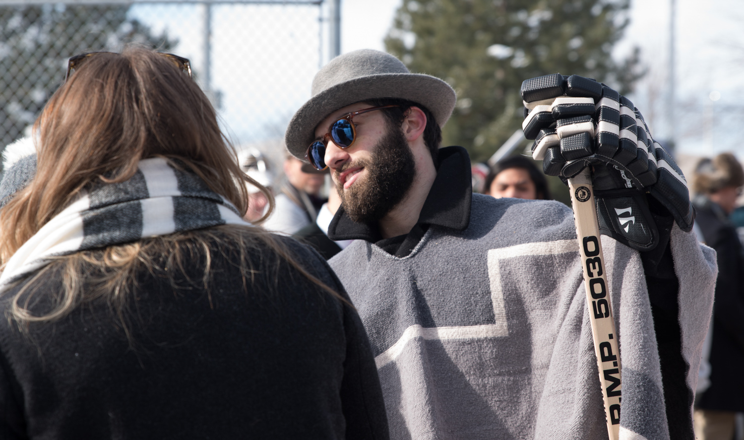 Gros match de hockey vintage et chic à Montréal par WRG [Galerie photo]