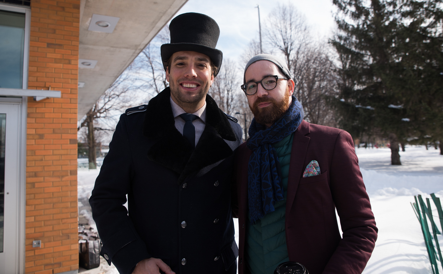 Gros match de hockey vintage et chic à Montréal par WRG [Galerie photo]
