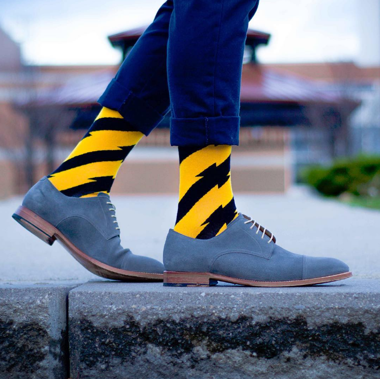 Porter des chaussettes colorées, c&rsquo;est se démarquer avec style