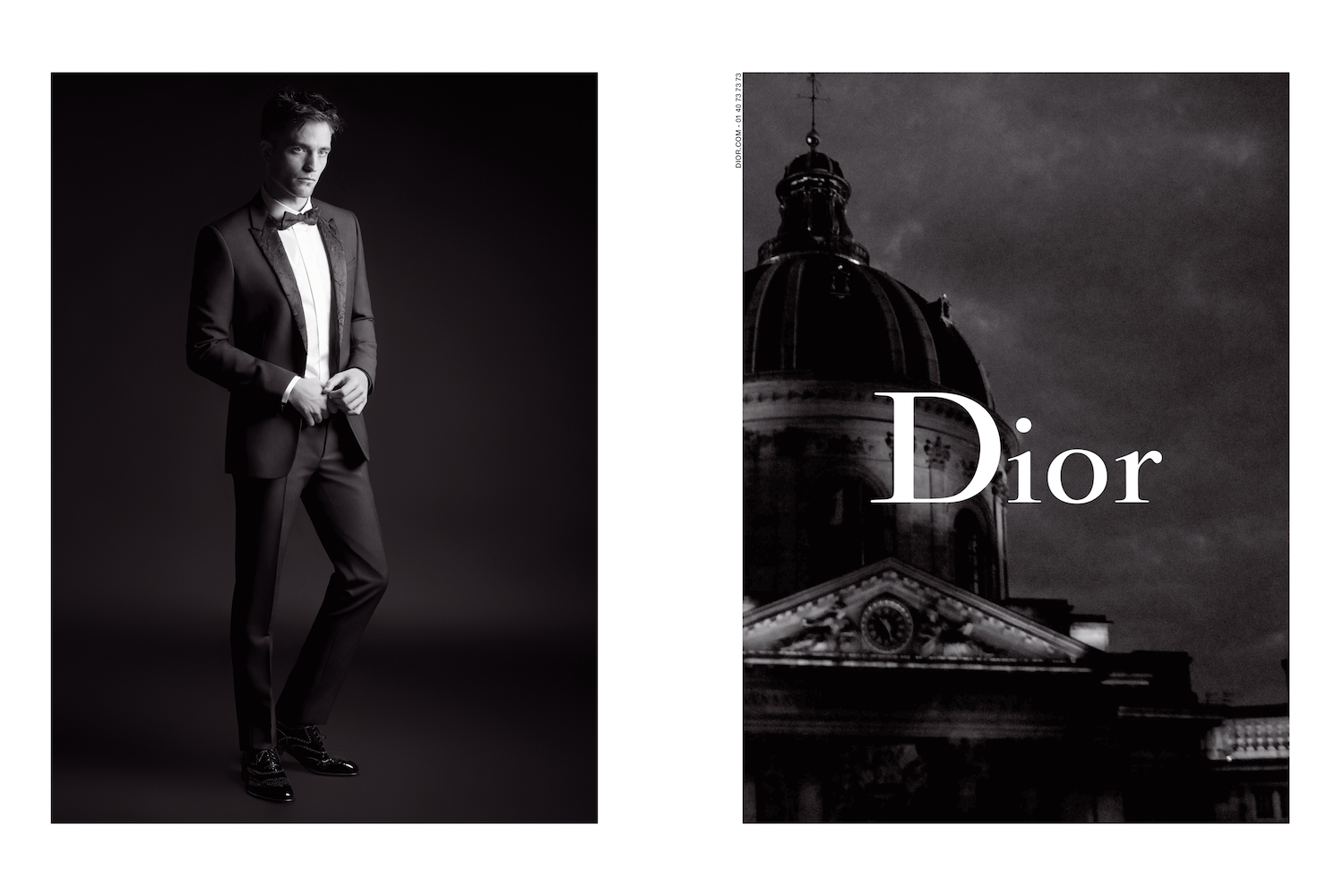 Robert Pattinson dans la dernière campagne Dior Homme Automne 2017