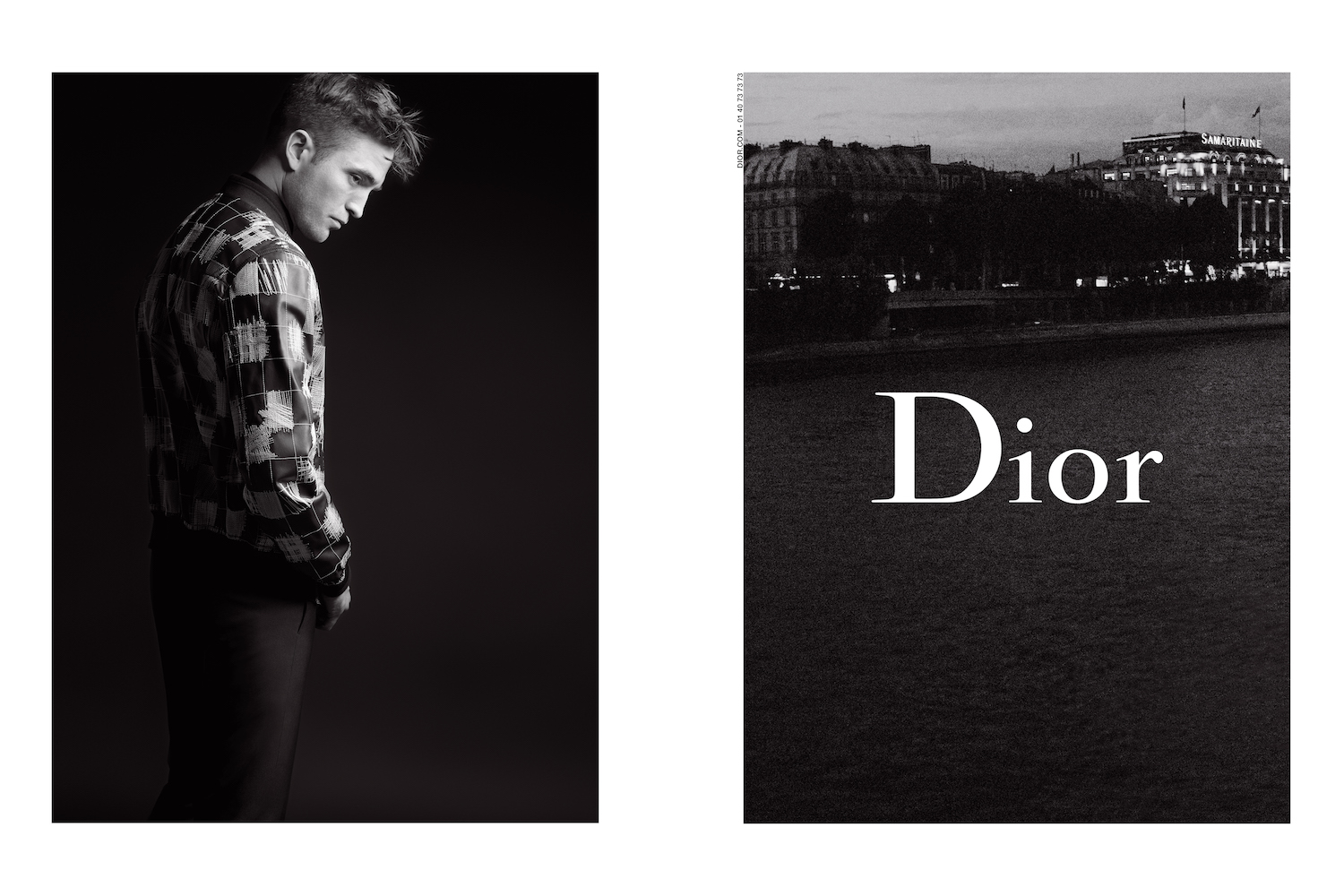 Robert Pattinson dans la dernière campagne Dior Homme Automne 2017