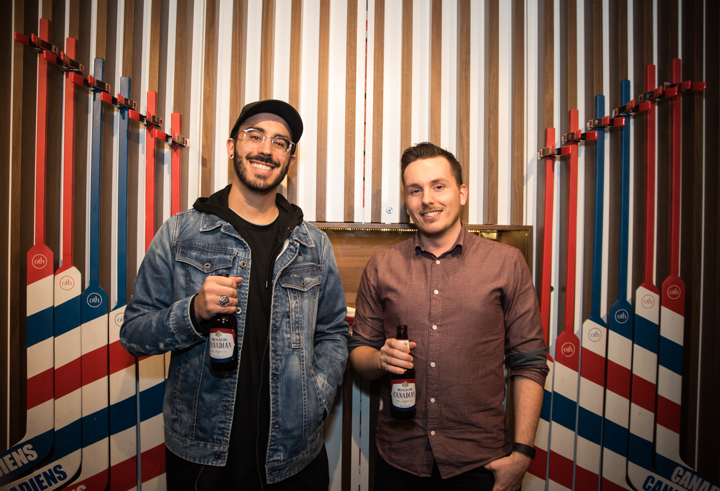 Le tricolore à l'honneur pour la collab des Canadiens et OTH [Photos]