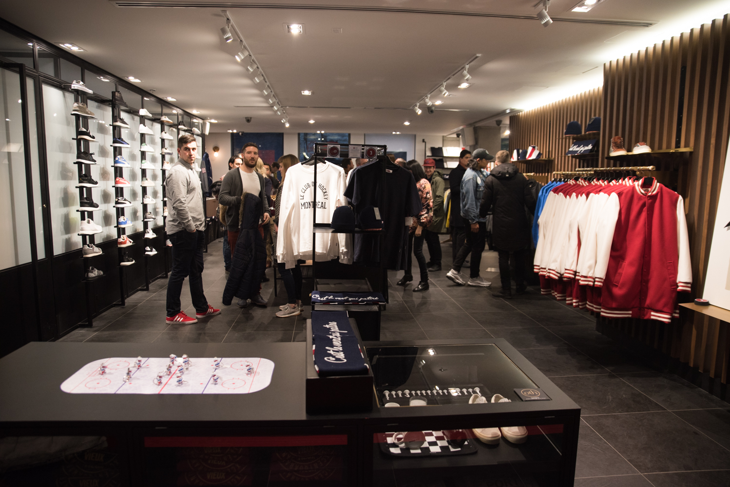 Le tricolore à l'honneur pour la collab des Canadiens et OTH [Photos]