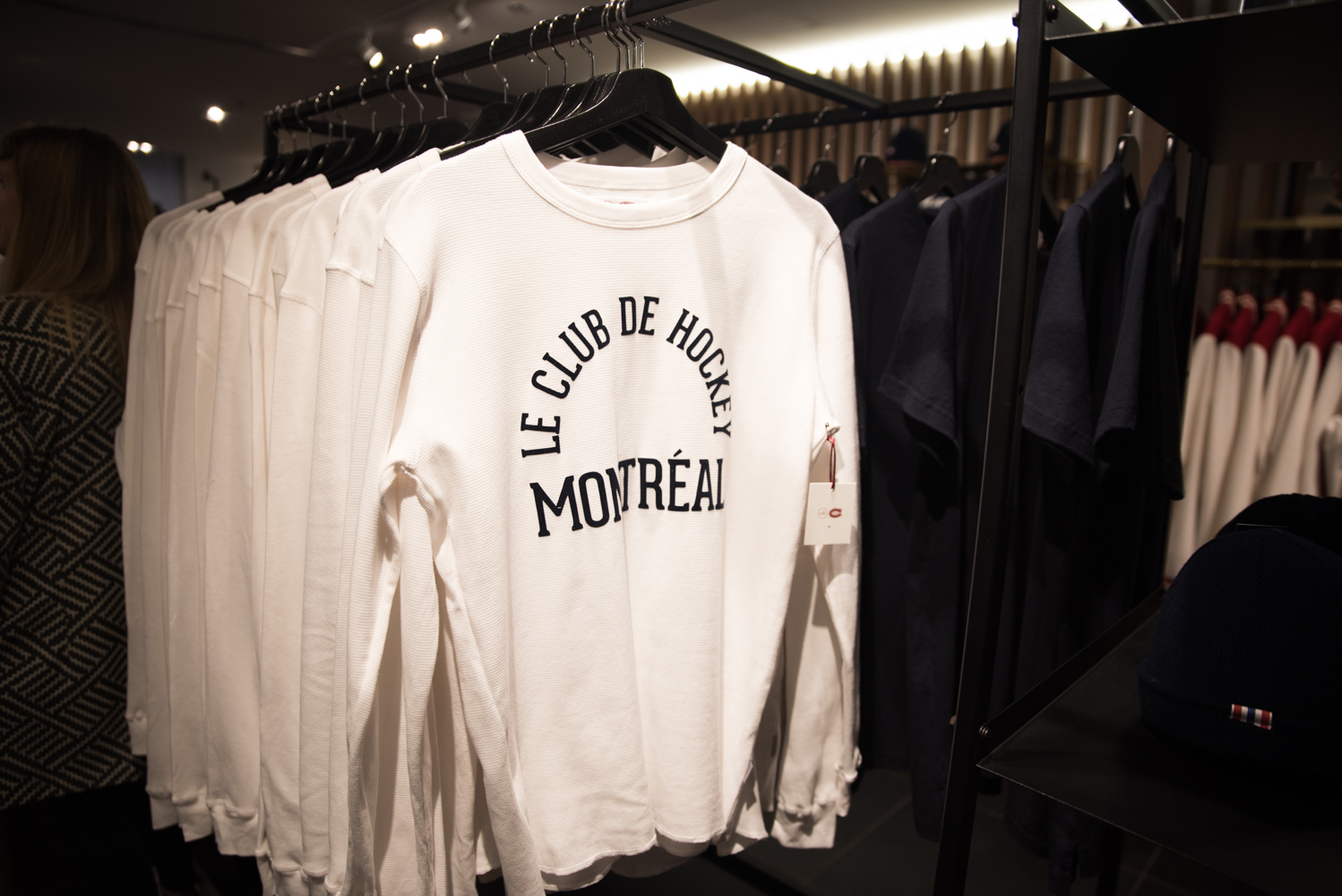 Le tricolore à l'honneur pour la collab des Canadiens et OTH [Photos]